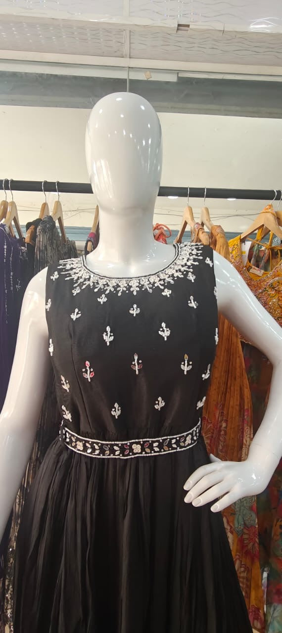 Black gown