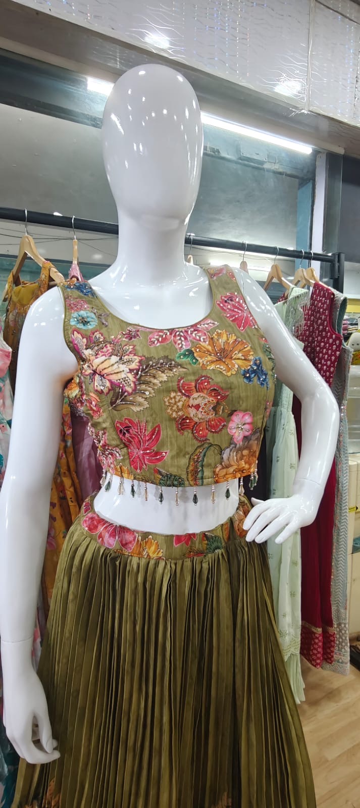 Floral Green