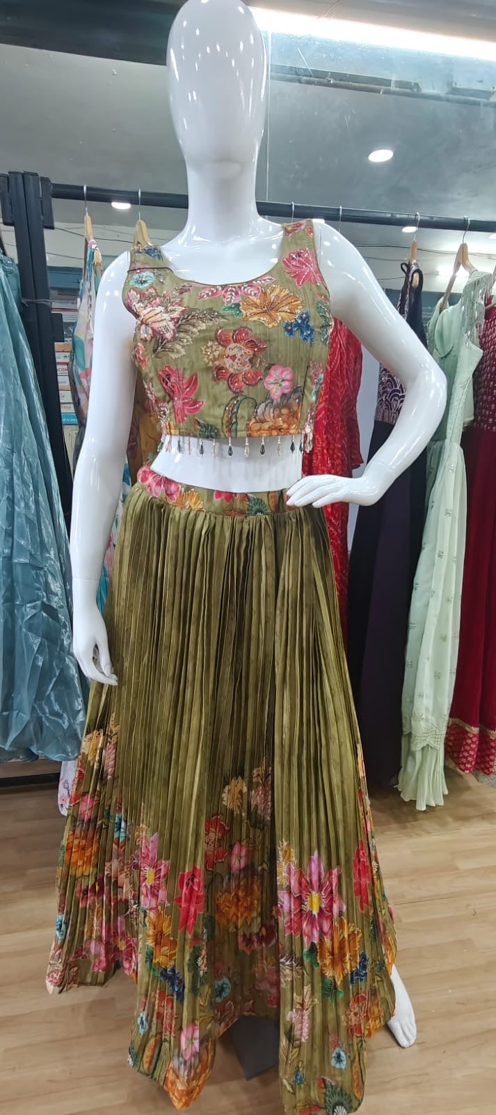 Floral Green