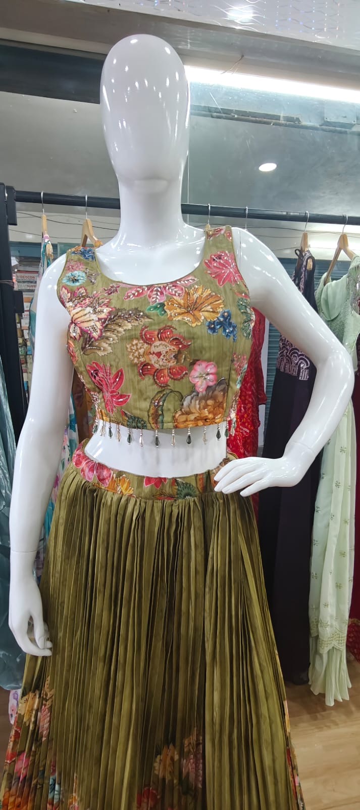 Floral Green