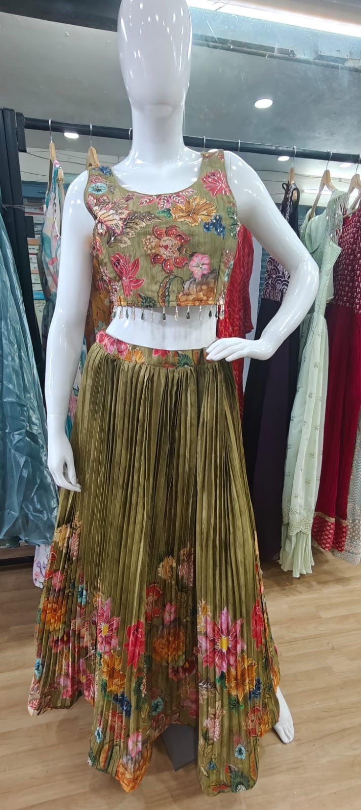 Floral Green