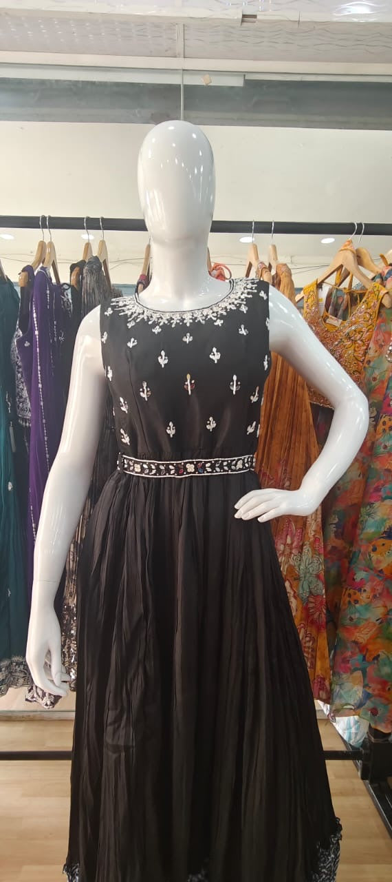 Black gown