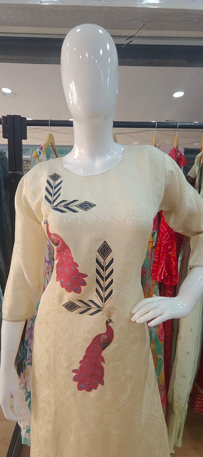 Designer Peacock suit