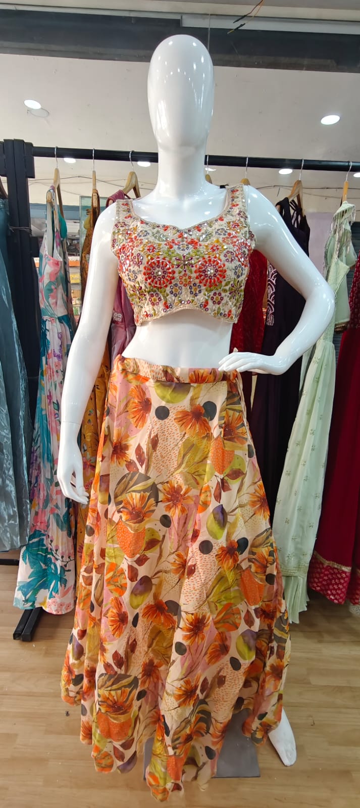 Floral Lehenga
