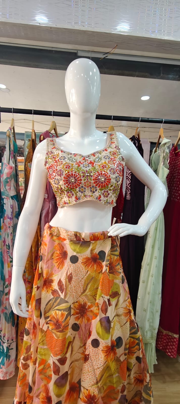 Floral Lehenga