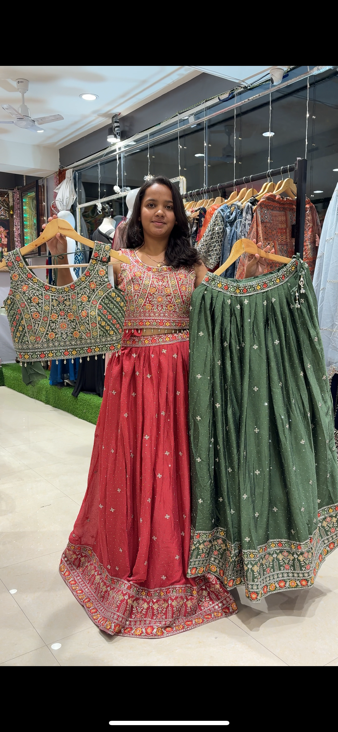 Stunning lehenga set