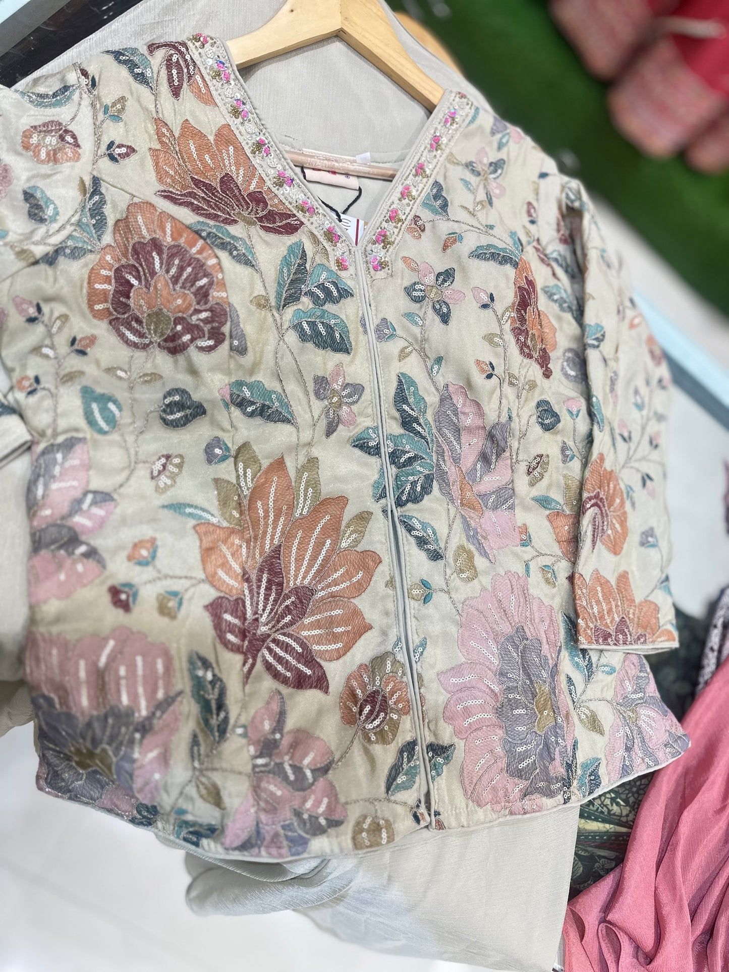 Indo western palazzo set