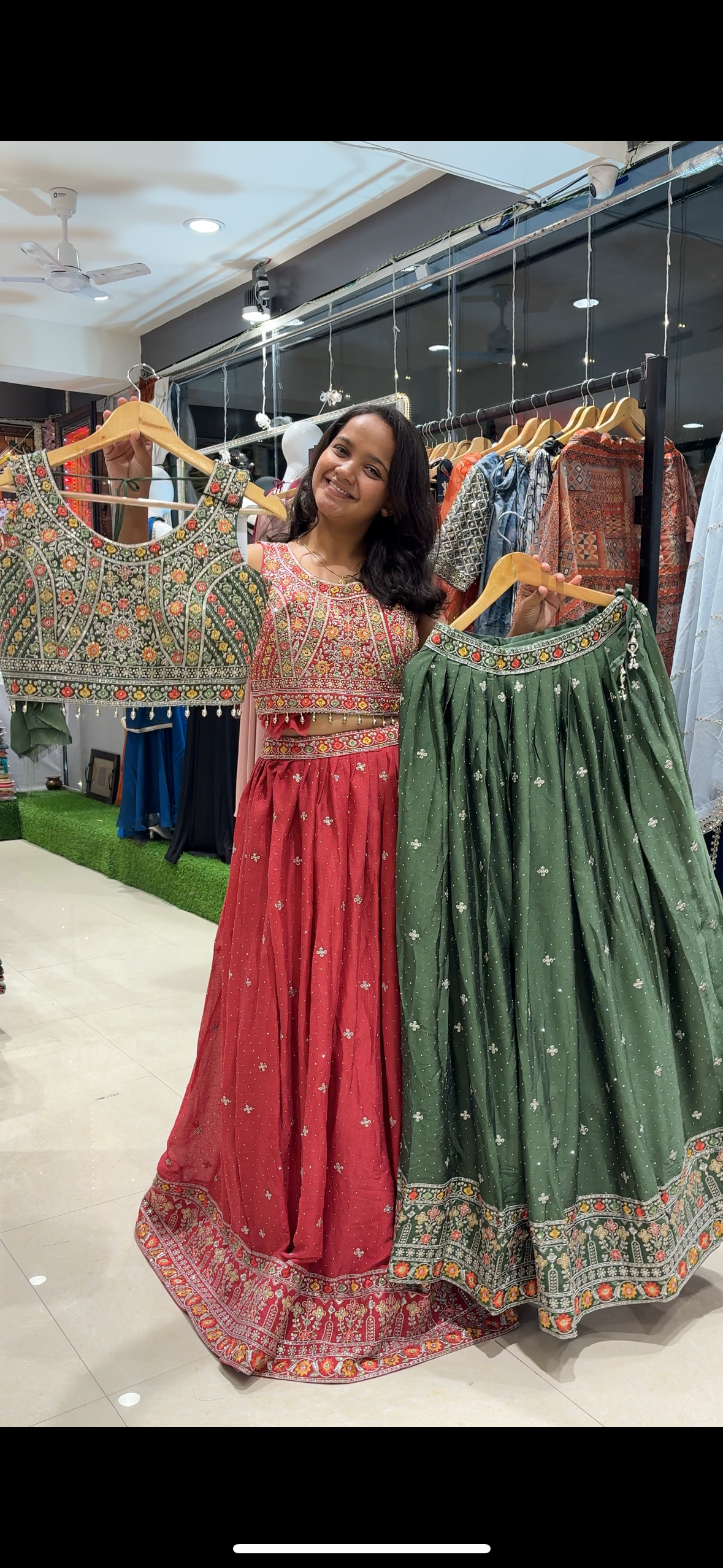 Stunning lehenga set