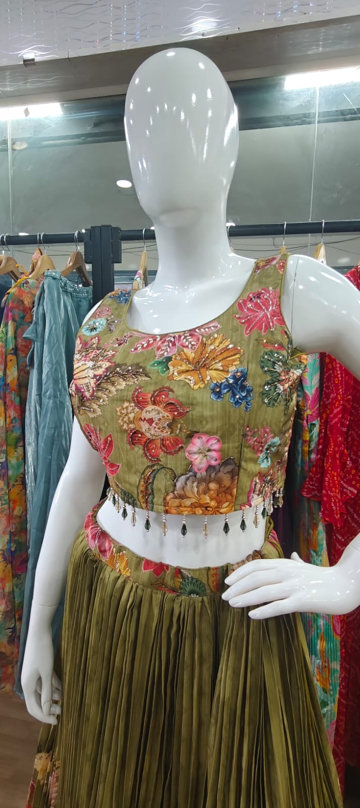 Floral Green