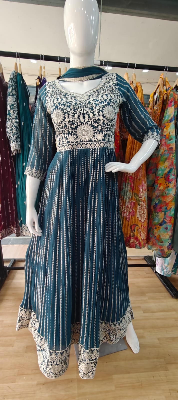 Blue Gown