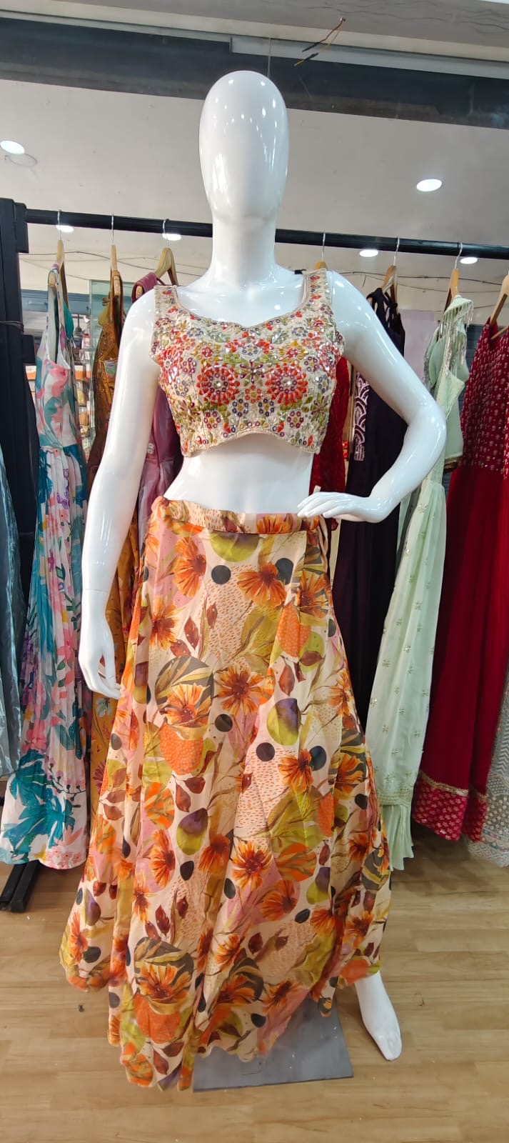 Floral Lehenga