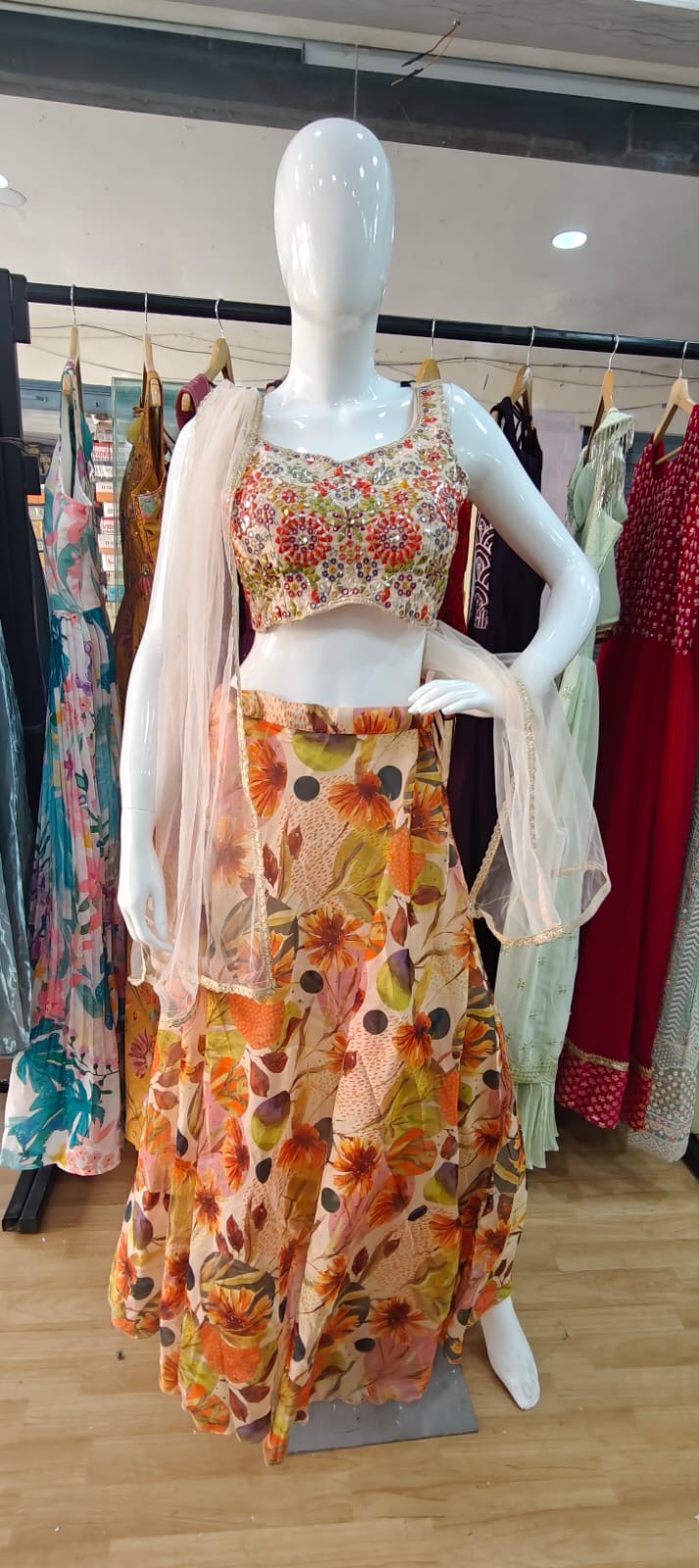 Floral Lehenga